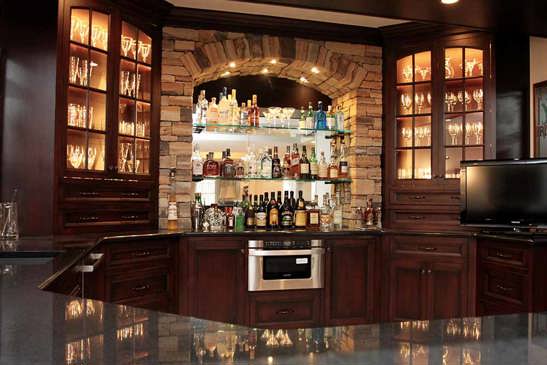 Custom Bar & Closets on the Eastern Shore